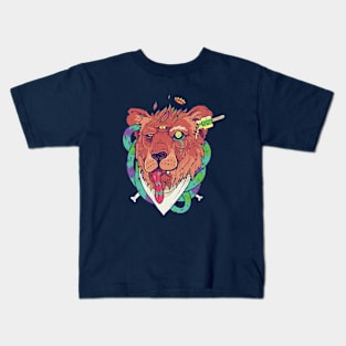 Lion, you so craaazy Kids T-Shirt